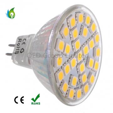 Epistar E14 E27 MR16 B22 GU10 5W LED Spot Lights 29pcs 5050SMD Glass Plastic LED Bulbs