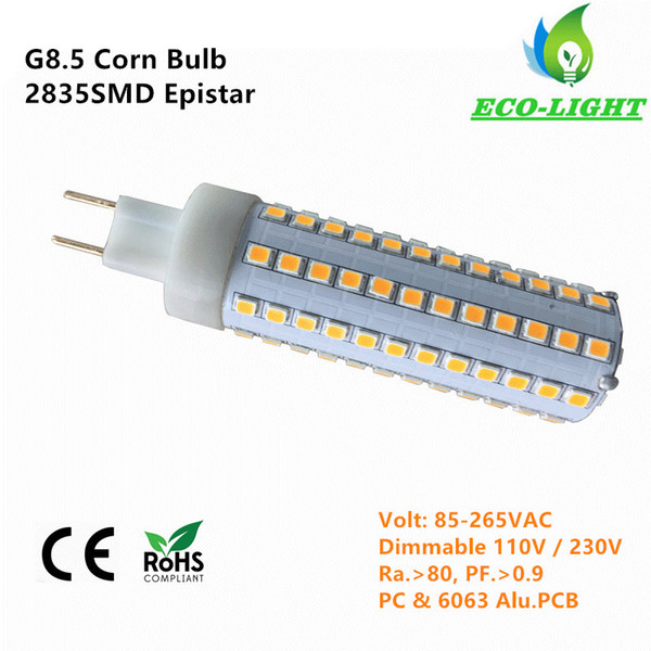 Epistar 10W 15W G8.5 bulb dimmable LED Corn Bulbs with G8.5 Bases to replace 100W 150W Halogen Lamp