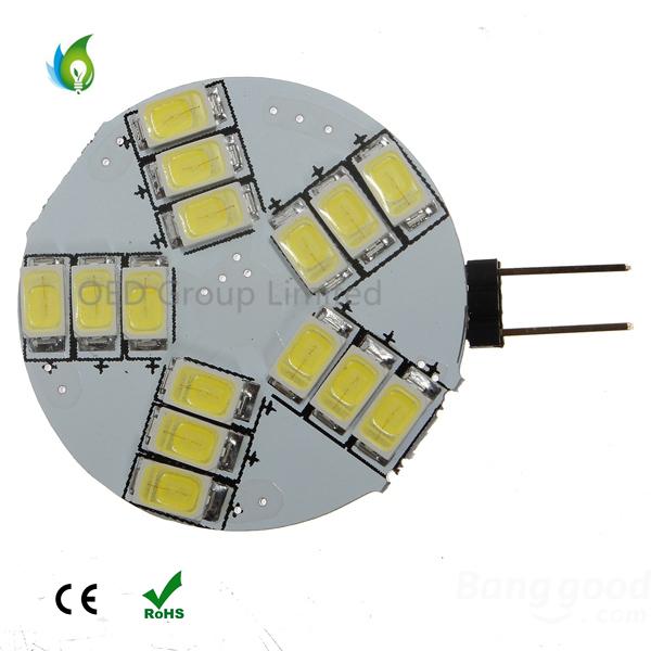 4W Spot Lighting MR11 G4 15PCS 5730SMD LED Spotlights DC12V LED Spot Bulbs with 2 Years Warranty