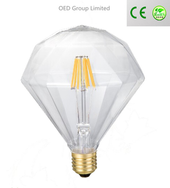 G95 Dimmable Edison Style Antique Bulbs 2w 4w 6w 8w Dacorative COB Filament LED Bulb China