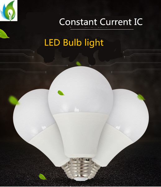 5W 7W 9W 12W 15W 18W E27/B22 85-265V Constant Current IC Aluminum Plastic Bag LED Bulb Light with 2 Years Warranty