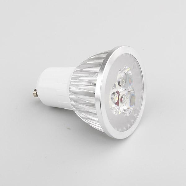 3W LED Spotlight Lamp GU10 MR16 E27 Base AC85-230AC White Warm white 10pcs/lot Free Shipping