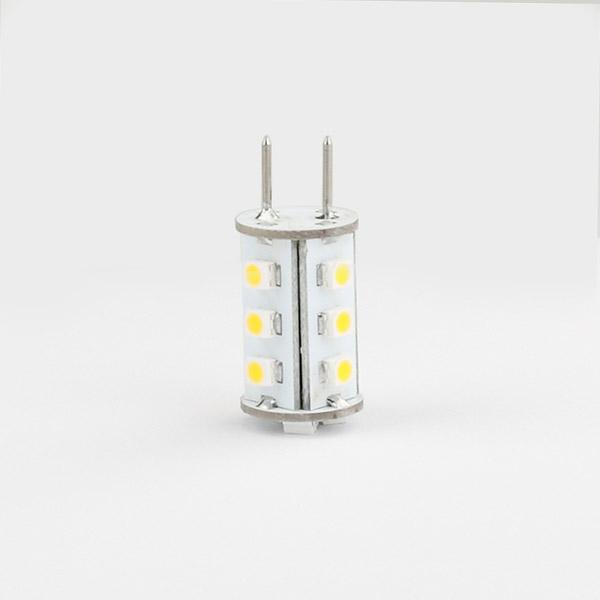 Free Shipment !!! Dimmable 1W GY6.35 LED BULB Lighting 15led 3528 SMD 12VAC/12VDC/24VDC White Warm White Corn Bulb 10pcs/lot