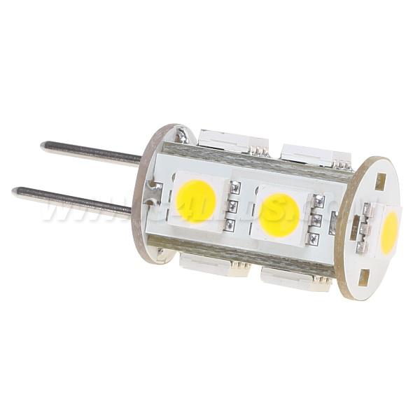 Free Shipment !!! G6.35 LED Corn Bulb Lamp 9led 5050 SMD DC10-30V/AC10-20V White WarmWhite Car Light 5pcs/lot