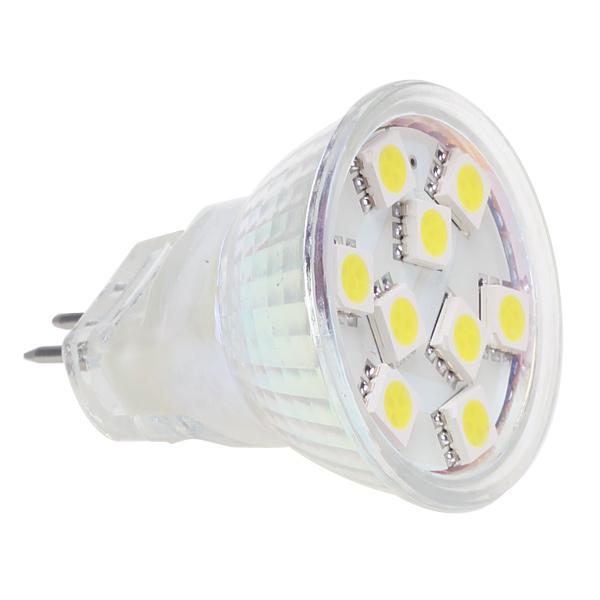 MR11 LED Light 9led 5060 SMD Wide Volt AC/DC10-30V 12V/24V White Warm White 20pcs/lot