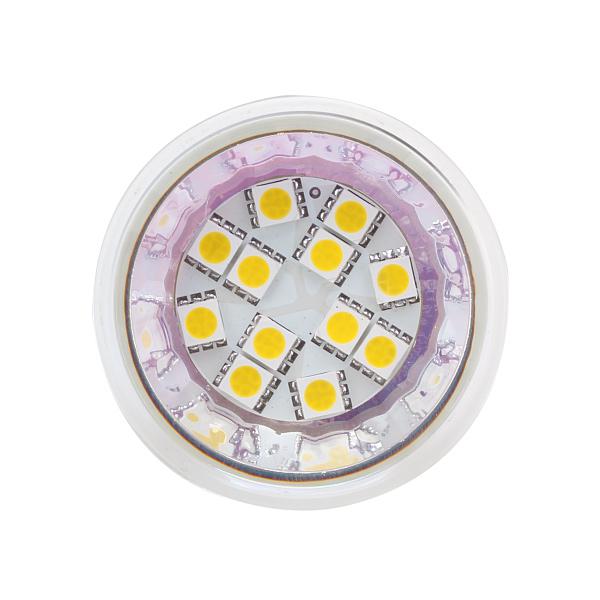 12 LED MR16 Light SMD 5050 AC/DC10-30V 12V/24V Wide Volt White Warm White Spot light Down lamp