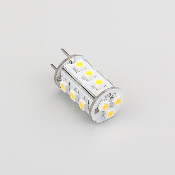 Free Shipping ! Led G6.35 Bulb GY6.35 15leds SMD 3528 120LM Dimmable 12VDC 12VAC 24VDC 24VAC White