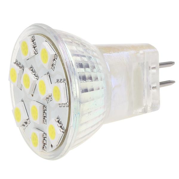 Dimmalbe LED MR11 G4 base Bulb 10led Light AC/DC10-30V 12V/24V SMD 5050 153-175LM White Warm White 5pcs/lot