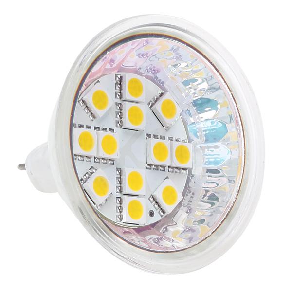 Dimmable G4 12 LED MR16 Light SMD 5050 AC/DC10-30V 12V/24V Wide Volt White Warm White Spot Down lamp