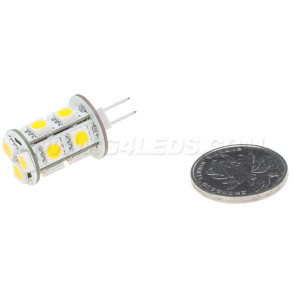 Free Shipment !!! 13 Led G4 Corn Bulb Lamp 5050SMD 12VDC DC10-30V/AC8-20V Dimmable White Warm White