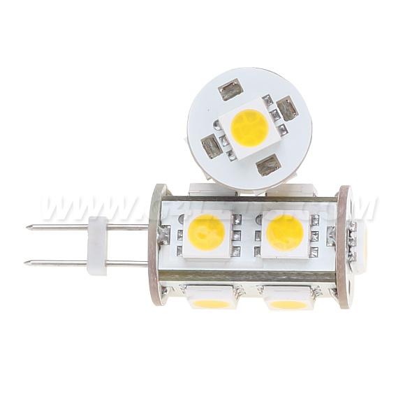 Free Shipment !Corn Bulb LED G4 Light 9 LEDs SMD 5050 DC10-30V/AC8-20V Dimmable White Warm