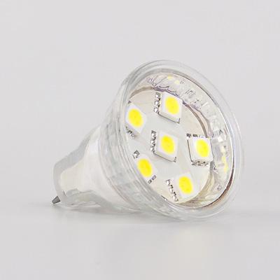 6 LED Spot Dimmable Bulb SMD MR11 12VDC/12VAC/24VAC/24VDC White Warm White Replacement for Down Light