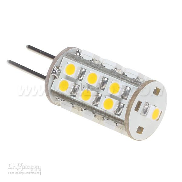 Free Shipment ! Dimmable G4 Led Light 25led 3528 SMD 12VDC/12VAC/24VAC Bi-pins White Warm White Camper Car Ship Bulb Lamp 10pcs/lot