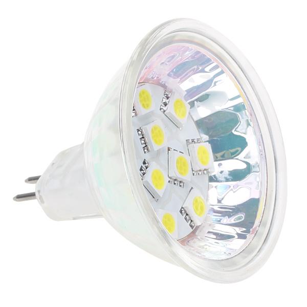 Dimmable G4 Base LED Bulb MR16 SMD 5050 10LEDs AC/DC10-30V,12V/24V 2W Replace 15W - 20W Halogen Bulb