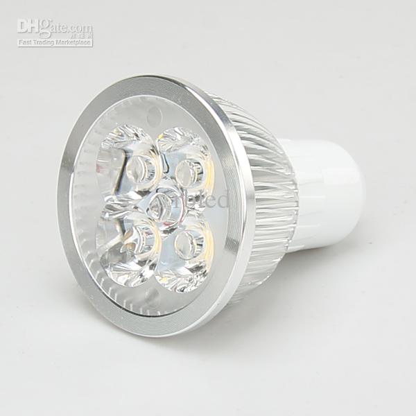 4W Cree Chip dimmable led bulb MR16 GU5.3 110VAC/220VAC super bright equal to 35W led bulb 5pcs/Lot