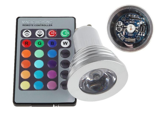 Magic Lighting LED Light Bulb And Remote With 16 Different Colors And 5 Modes