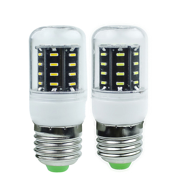 Real No Flicker/Strobe Smart Power IC Design LED Corn Bulb High Lumen 4014 SMD E27 long LifeSpan LED lamp Spot light