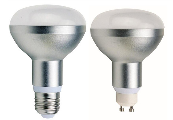 New Design E27/B22/E14 GU10 LED Bulb lamps Spotlights 10W 180 Degree Globe lighting SMD5730 AC85V - 265V R80