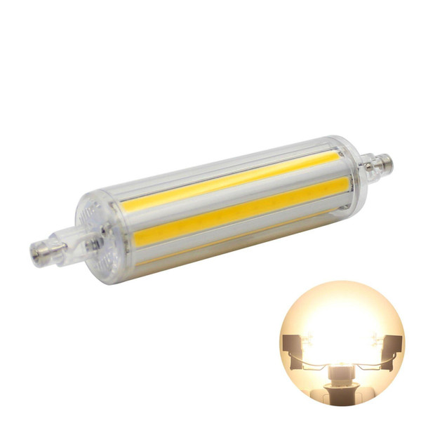 R7S 118mm COB LED Bulb 10W / 800LM - Non-Dimmable AC85-265V J-Type Dual-Ended 100W R7S J118 Halogen Bulb Replacement