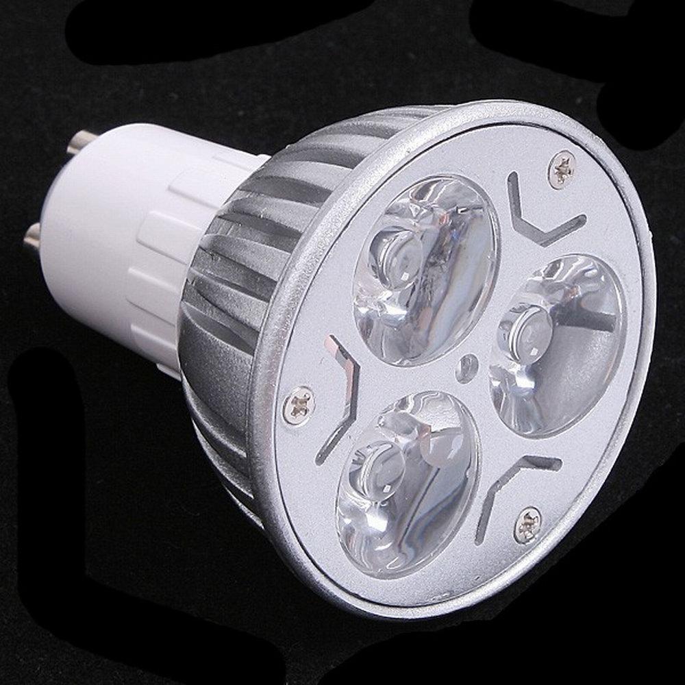 High power GU10 3x3W 9W LED Light Lamp Bulb Downlight 110-220V