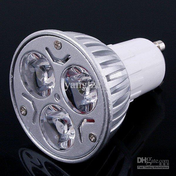 100pcs/lot High power led lamp 9W GU10/MR16/E27/E14/GU5.3 Led Light Dimmable Led Spotlight Bulbs