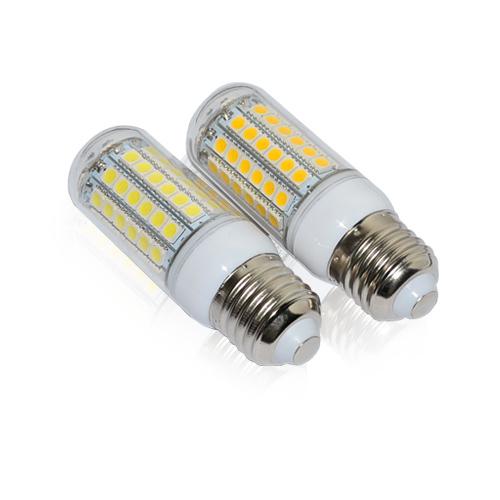 CREE15W LED Corn Bulb lamps Ultra Bright SMD 5050 E27 AC 200V 240V lamp 69leds Pendant light Chandelier lustres