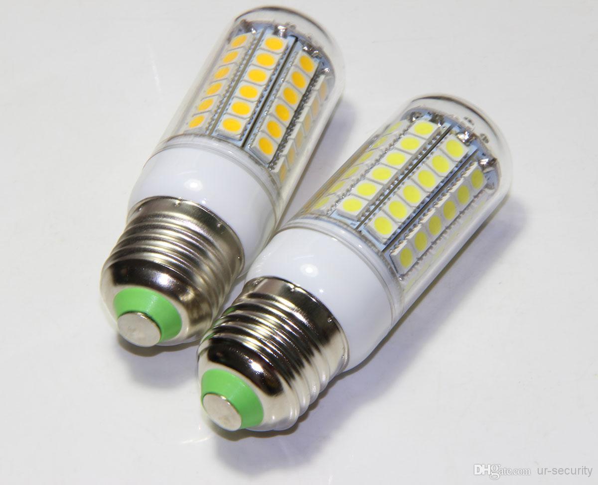 2014 new Retail E27 69LEDs SMD 5050 15W LED corn bulb lamp Warm white white 5050SMD led lighting 220V 230V 240V