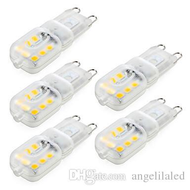 G9 LED Light Bulbs 3W (40W Halogen Equivalent) Daylight White Warm White Yellow 220V G9 Bi-pin Base LED Lamp White Bulbs for Home Light