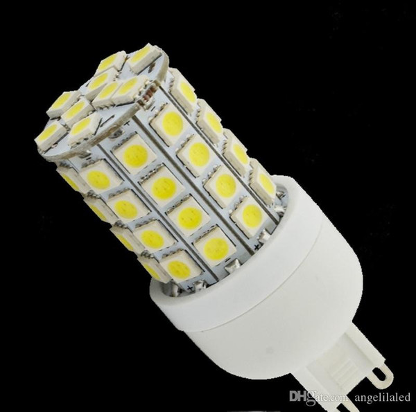 G9 LED Corn Bulb 5 W 49PCS 5050 SMD Replace 50W Halogen Bulbs 220V High Power LED G9 Bulb Light Crystal Light Bulbs