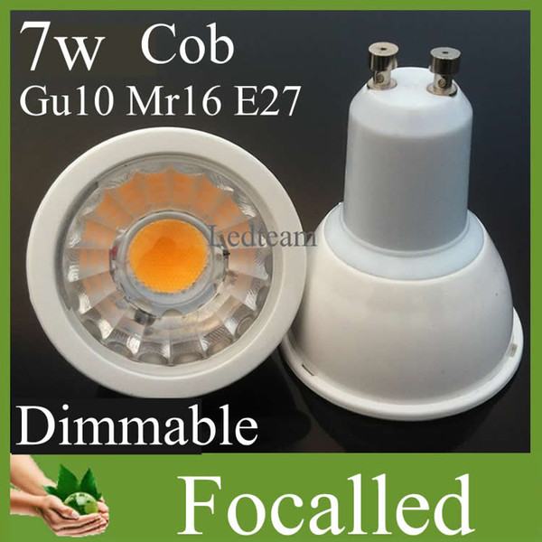 110-240v Led Spotlight Gu10 Mr16 E27 Dimmable Cob Led Lamp Light for Home Led Bulb 12V With Mr16 Natural White 120 Beam Angle CE UL SAA