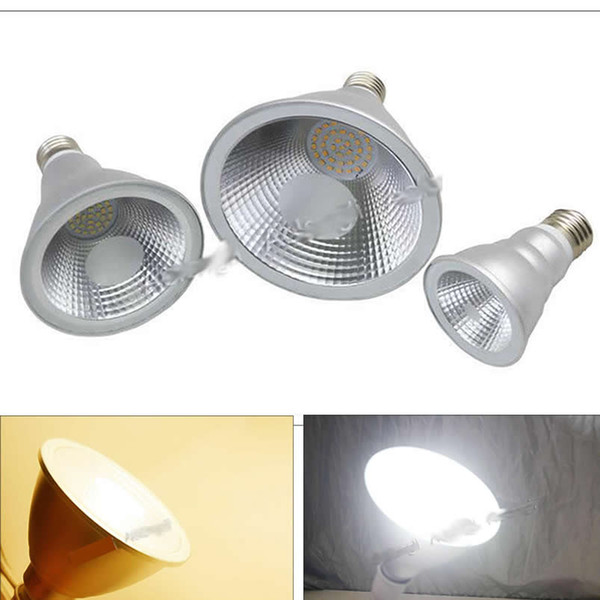 Dimmable E27 7W 12W 15W Par20 par30 par38 LED Lamp High Power LED Light Bulb LED Spotlight AC85V~265V CE UL SAA