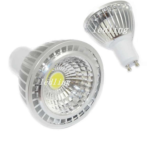 50pcs/Lot Super Bright 7W GU10 LED Bulb Spot Light Lamp AC85-265V Dimmable PAR20 GU10 E27 MR16 12V led Indoor Lighting