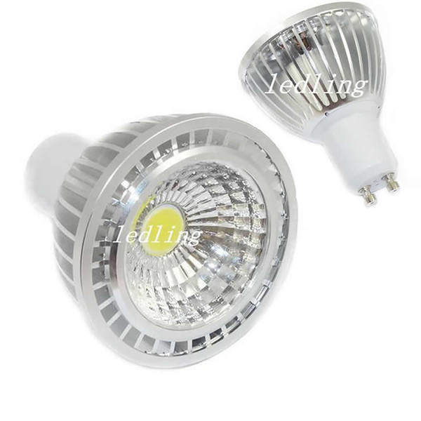 Dimmable CREE GU10 MR16 E27 cob Led Bulb Light 7W Par20 Led Spot Bulbs down lights Lamp AC 85-265V or 12V CE UL