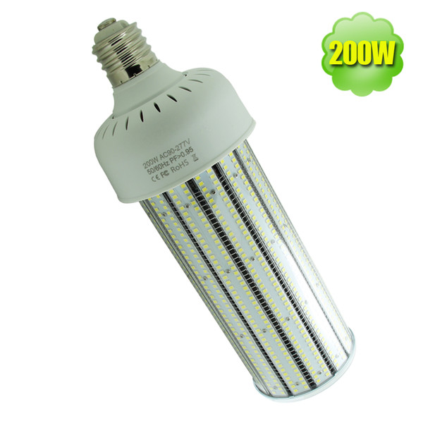 200w warehouse corn led bulb E40 E39 E26 E27 pc covered 2835 SMD high bay bulbs replace 1000 watt metal halide