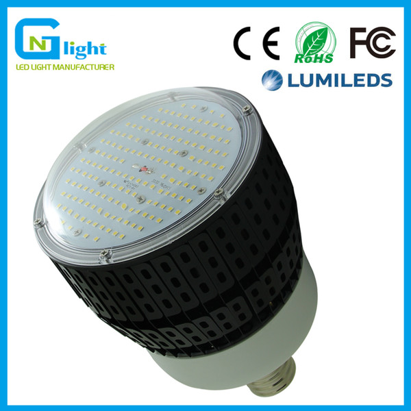 120W E39 LED High Bay Corn Bulb 5700K Daylight 400W Metal Halide Replacement Garage Gym Warehouse Highbay Retrofit Lamp