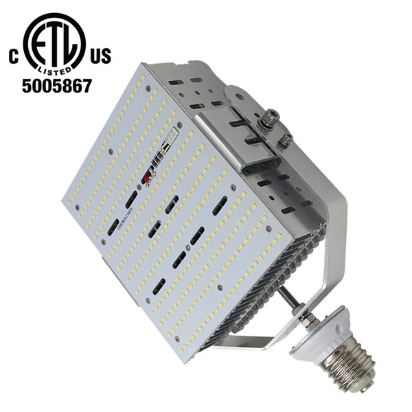 SMD 3030 LED Shoe Box Retrofit Kit 240W 480 Volt 347V E39 E40 Mogul Replace 1000W Metal Halide Parking Lot Light