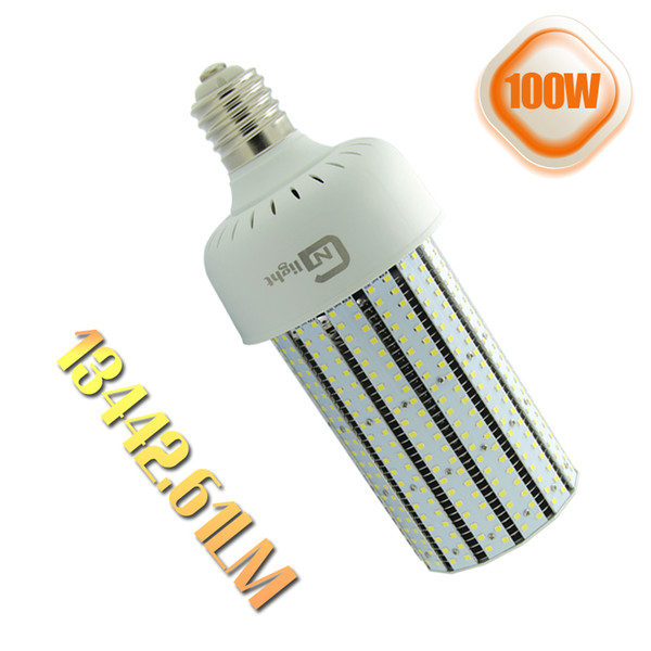 347V 480V 100W Led Corn Lamp Replace 400W Metal Halide HID Street Light 200-500v Parking Lot Retrofit