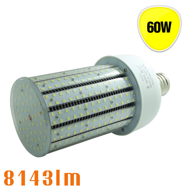 250w hid retrofit 110 Volt 120v 240v 277volt led warehouse corncob 60 watt pc cover mogul base high bay street light