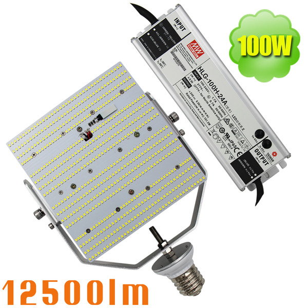 ETL cETL DLC 100W LED Retrofit Kits E39 Replace 400W Metal Halide HID High Bay Canopy Gas station Parking lot Pole Street light