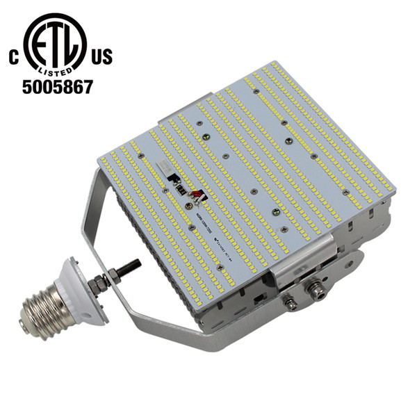 400W LED Metal Halide Replacement Retrofit Kit 120W Mogul E39 Base Pole Light 15000Lm Cool 6000K White Replace Street Lamp Parking Lot Light