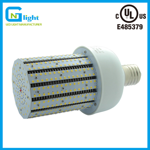 50W LED Corn Bulb (175W Metal Halide Replacement) Mogul E39 Base 5000K Crystal White AC100-277V 360 Degree Street Lamp Post Lighting