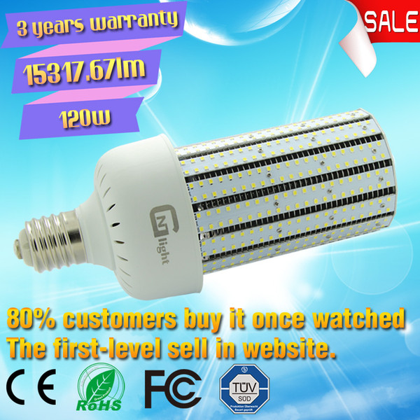 ED28 400W metal halide replacement LED light E39 E40 120W LED Corn Cob bulb UL cUL approved mogul base lamp