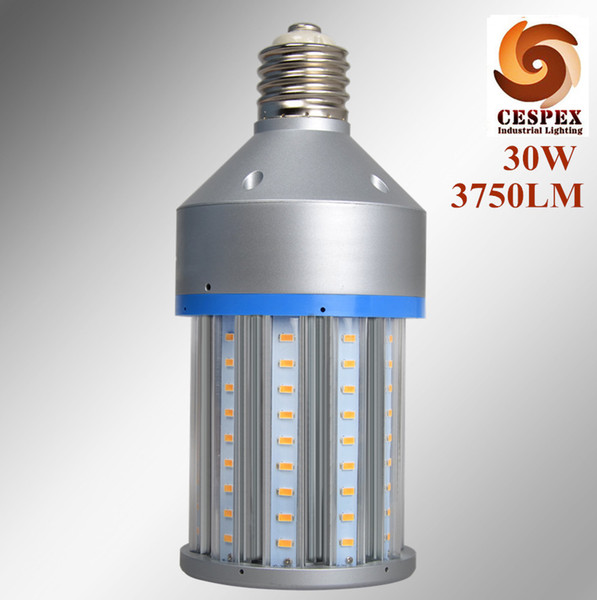 125lm/w high efficacy UL SAA PSE qualified AC110V 220V 240V E40 E39 30W LED corn bulb replace 100w high pressure sodium lamp