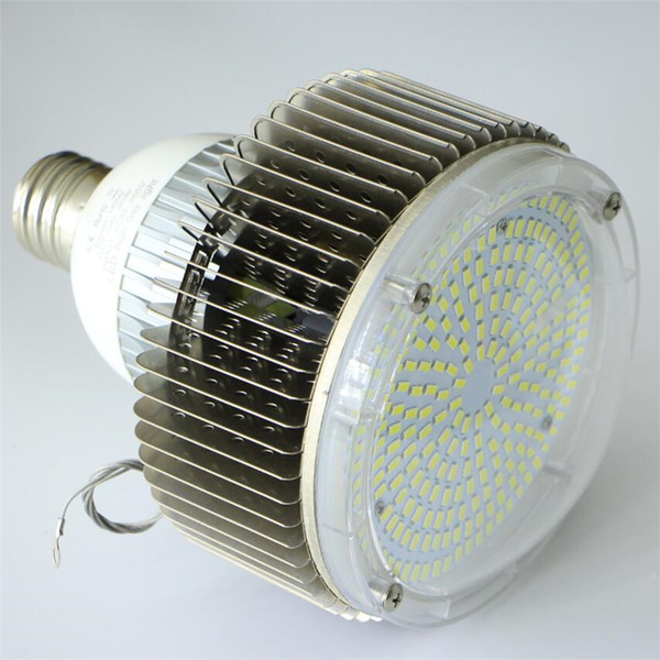 Aluminum 80W LED high bay light e40 e39 AC110V 220V E27 E40 80W LED high bay light bulb replace 250W HPS lamp