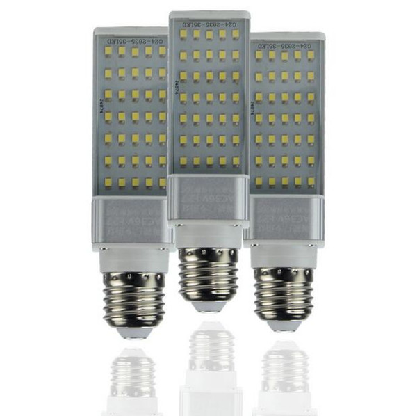 E27 G24 5W 7W 9W 11W 13W 15W 110V 220V Horizontal Plug lamp SMD2835 Bombillas LED PL Corn Bulb Spot light Lighting