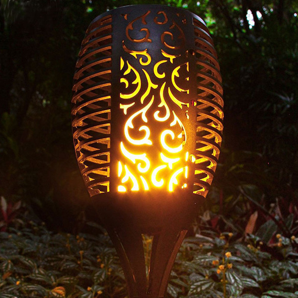 solar led light by dancing flaming torch with decoratiive for garden yard landscape torch high brightness led light