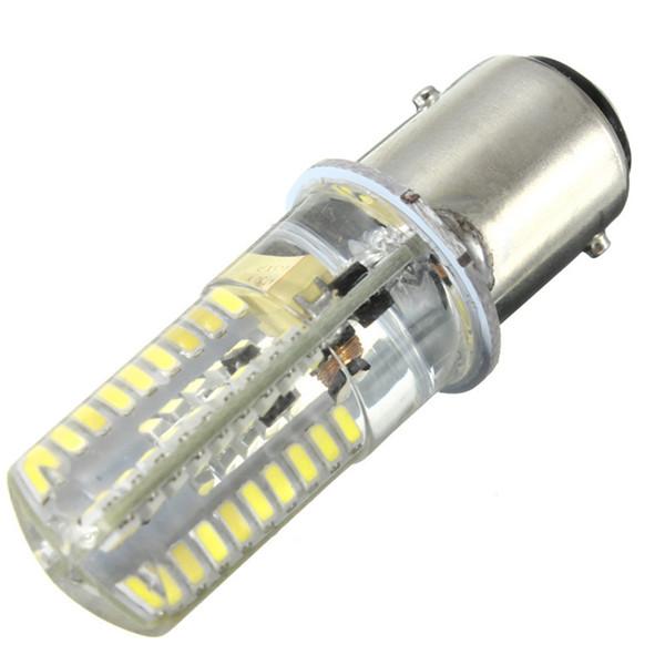 72 LED Light Bulb BAY15D 1157 3014SMD Silicone Crystal Marine Lights Car Boat Lamp Bulb Warm Pure White Lighting AC/DC12-24V