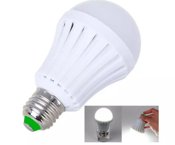 E27 LED Bulbs Emergency Lamp 5W 7W 9W 12W Manual/Automatic Control 180 degree Light Street Vendors Use working 3-5 hours LLFA