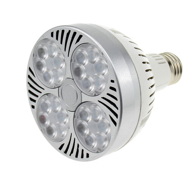 35W PAR30 LED White Narrow Angle SpotLight Bulb E27 Project Light with Flood Lens par light white warm white