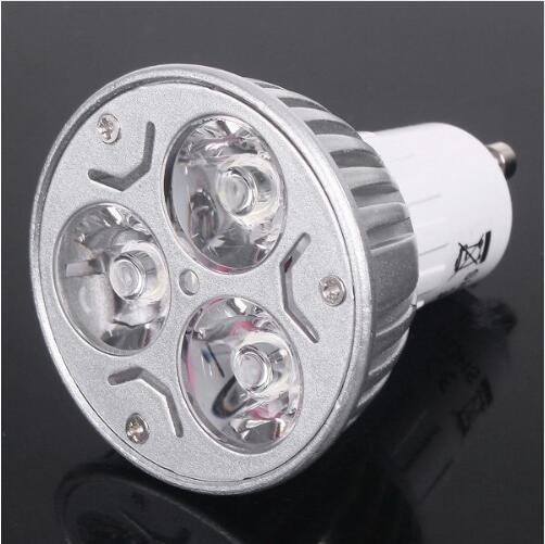 12V CREE High Power GU10 E27 GU5.3 E14 3x3W 9W Spotlight Lamp CREE LED 85~265V Light Bulb Downlight